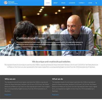 Amaze Responsive Theme