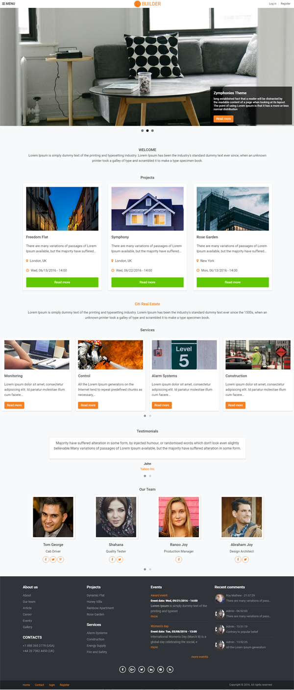 Builder Multipurpose Theme