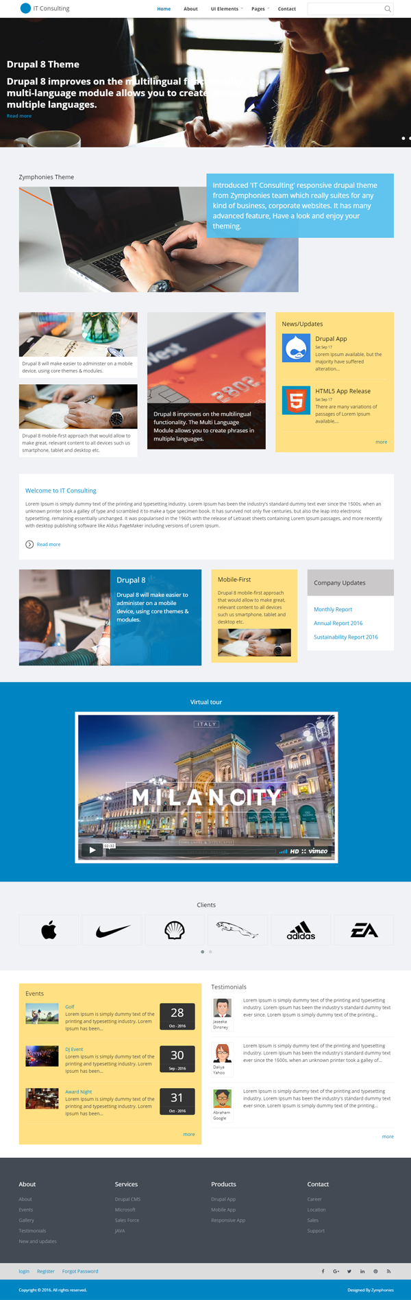 IT Consulting Theme