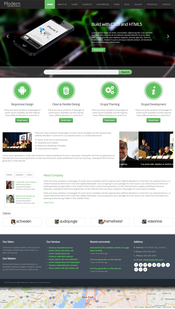 Modern Responsive Theme