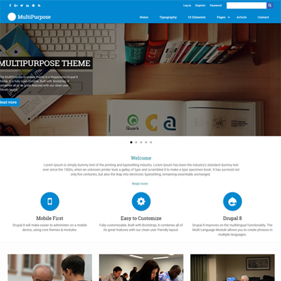 Multipurpose Business Theme