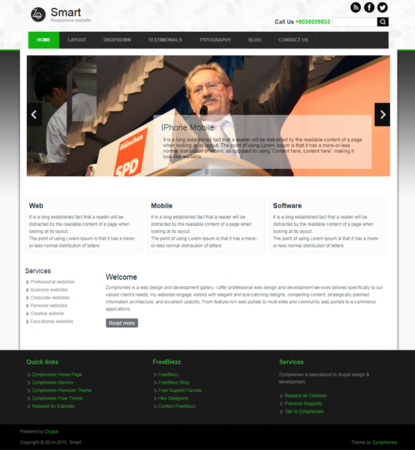 Smart Responsive Theme