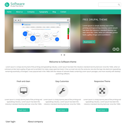 Software Responsive Theme